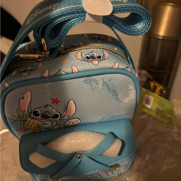 Disney Blue Stitch Kids Crossbody Bag